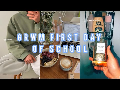 grwm first day of school - tiktok compilation