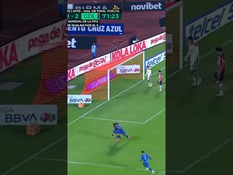 El verdadero chnga tu madr gol Gol de cruz azul a cargo de Jeremy Márquez  #CruzAzul #ligamx