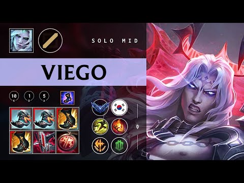 Viego Mid vs Galio - KR Diamond Patch 26.02