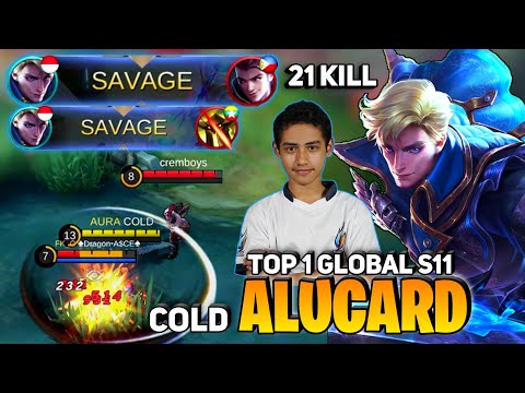 Cold Legend Alucard 2x SAVAGE in row [Former Top 1 Global Alucard] By COLD - Mobile Legend