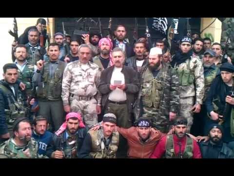 بيان إعلان السيطرة على بابيص في ريف حلب الغربي من قبل لواء عندان وعدد من الكتائب الأخرى