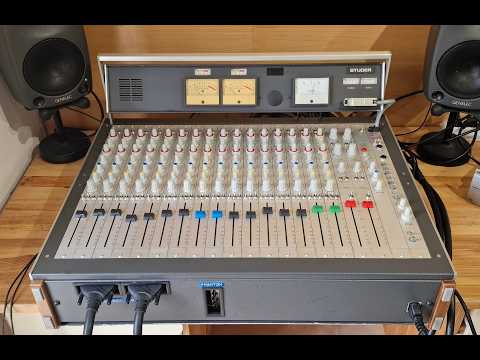 Studer 269 16 channels recapped with exclusive balanced direct outputs image 9