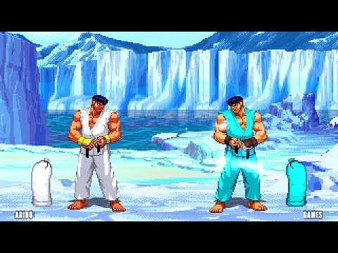 ICE THUNDER RYU VS MASTER RYU