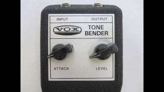 Video thumbnail for VINTAGE VOX TONEBENDER FUZZ PEDAL AUDIO DEMONSTRATION by VINTAGEGEARHOLLYWOOD