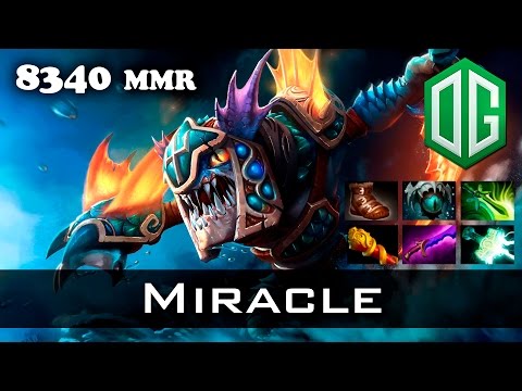 Dota 2 - Miracle Slark - 8340 MMR Ranked Match