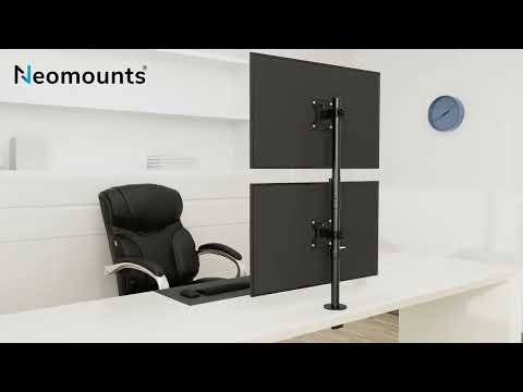 Neomounts FPMA-D550DVBLACK Monitor Tischhalterung video preview