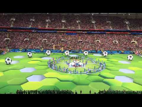 Vídeo mostra cerimónia de abertura do Mundial 2018