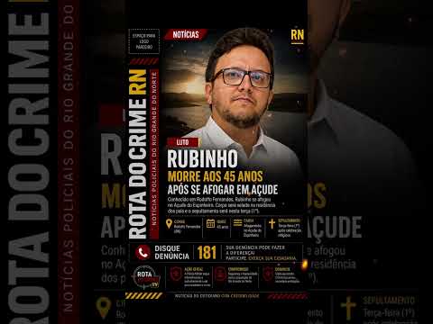Rodolfo Fernandes está de luto após morte de Rubinho aos 45 anos