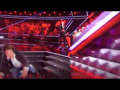 GROSSE CHUTE ! Gag! D’un candidat de THE VOICE ! Frédéric