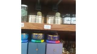 At Namaste bookstore