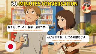 30-Minute Japanese Listening Practice | 10 Real Conversations for Beginners (N5-N4)
