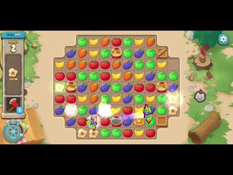 We Bare Bears Match3 Repairs Level 247 - No Boosters