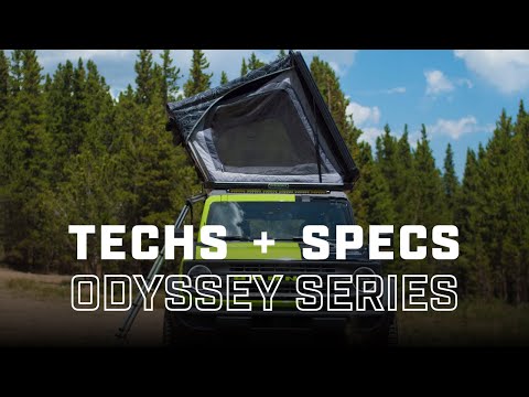 Freespirit Recreation Odyssey Series Roof Top Tent Walkthrough