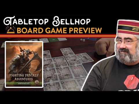 Get a sneak peek at Fighting Fantasy Adventures in this Preview of the new game from Martin Wallace