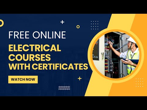 Free Online Electrical Courses With Certificates