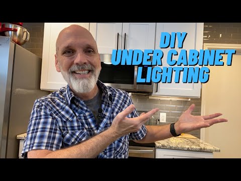 How To Install Under Cabinet Lighting - DIY