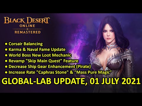 Corsair Ballancing, More Caphras & Mass Pure Magic, Pirate Ship Punishment (Global Lab 01 July 2021)