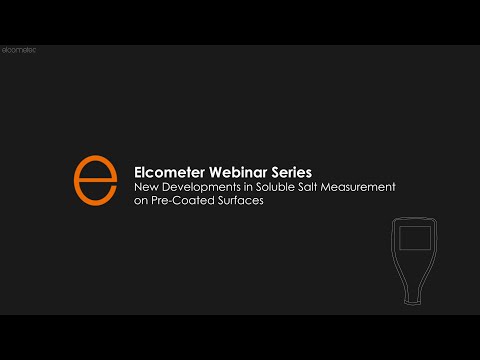 News: Webinar Recording 2: New Developments in Chloride Contamination Measurement on pre coated surfaces
