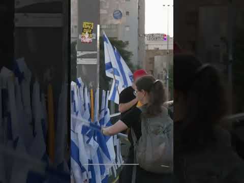 Israelis pause to mark October 7 Hamas-attack anniversary | AJ #shorts
