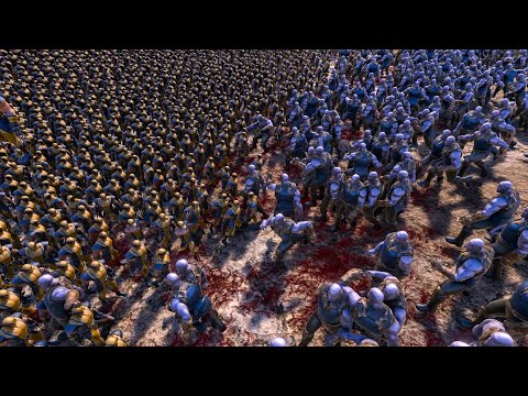 18000 Wolverines VS 5000 Thanos V02s - Ultimate Epic Battle Simulator 2 - UEBS 2