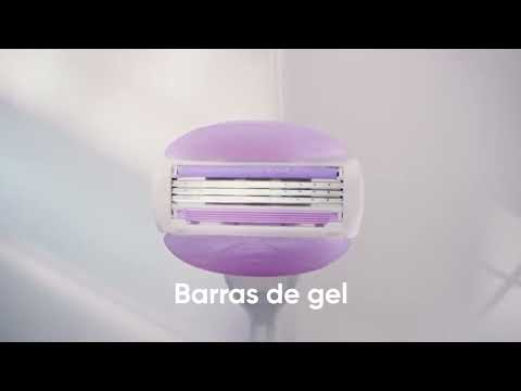 thumbnail video image 2 of Cartucho de Rastrillo para Mujer Gillette Venus Ultra Comfort Breeze con Barras Humectantes 2 pzas, 2 of 6