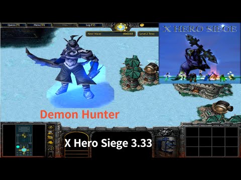 X Hero Siege 3.33, Demon Hunter Extreme, Level 4 Impossible ,8 ways Single Hero