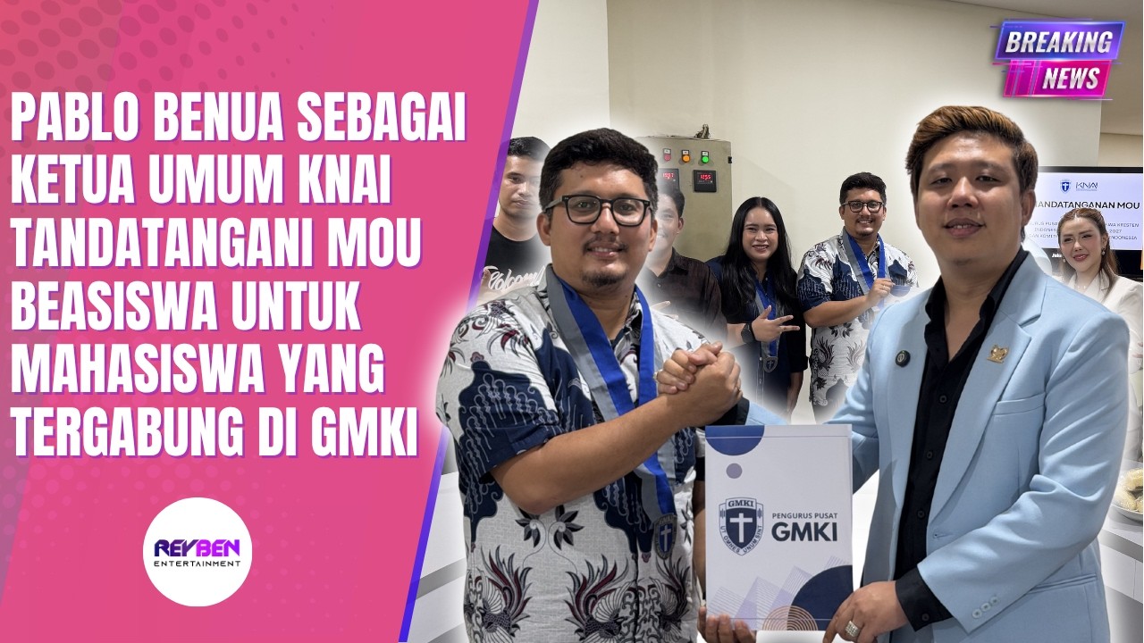 Kabar Gembira Bagi Mahasiswa Hukum, KNAI dan PP GMKI Resmi Jalin Kerja Sama Beasiswa PKPA, Ujian, hingga Pelantikan