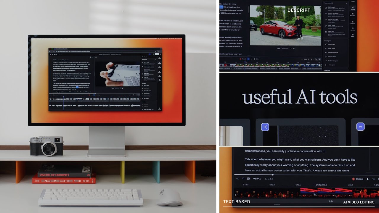 The Future of AI Video Editing Tools for Creators // Descript + Mac Mini Giveaway!