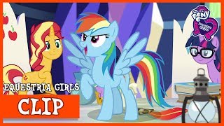 Pony Sunset, Twilight &amp; Rainbow in Ponyville WHILE the ship SINKS! | MLP: EG | SB [Full HD]