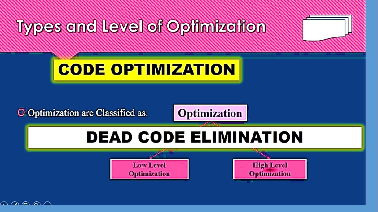 Code Optimization |Dead Code Elimination| ~xRay Pixy