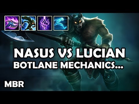 Blue DreadKnight Nasus Vs Lucian | StormRaiders Charge 45% CDR | Season 7