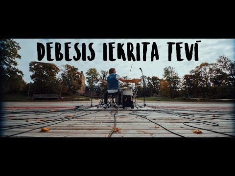 Prāta Vētra & Musiqq - Debesis Iekrita Tevī (bungu kaverversija)