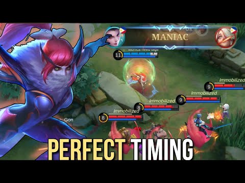 DOMINATE YOUR LANE USING HANABI | PERFECT ULTIMATE | BEST BUILD |  HANABI GAMEPLAY
