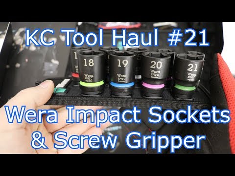 KC Tool Haul #21: Wera Impact Sockets and Screw Gripper