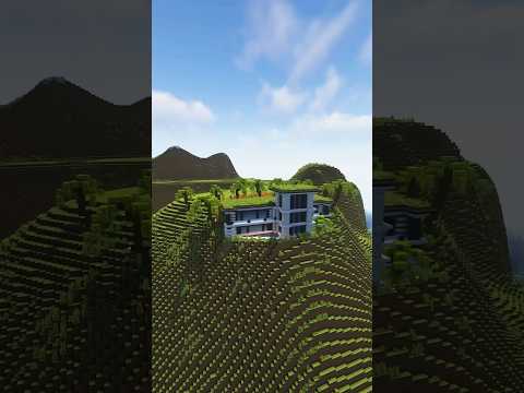 CreeperCraft - Minecraft: Modern Cliff House! 🔥