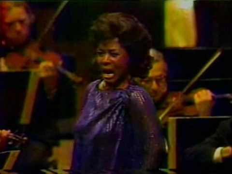 Verrett sings Mozart's alleluiah just before Wagner's death of isolde