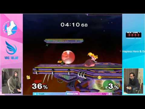 New Game+ XLII - FSBR | Crush (Fox) vs Arty (Peach) SSBM WR4