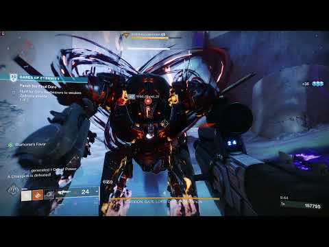 Blade Barrage Hunter w/ Young Ahamkara's Spine