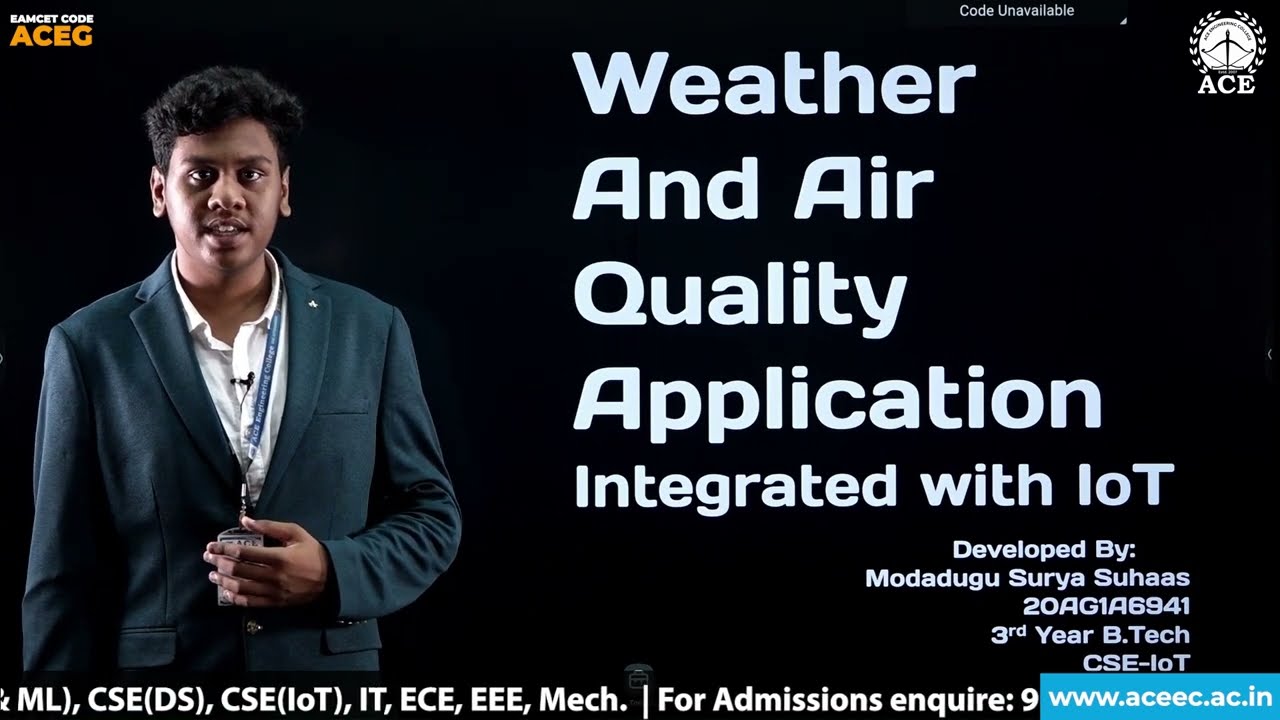 Weather And Air Quality Application