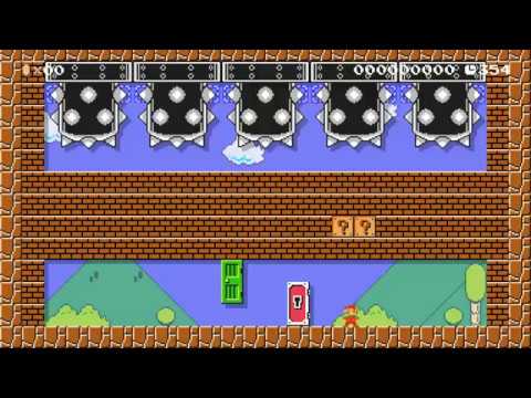 Where is safe place? (Super Mario Maker 2)