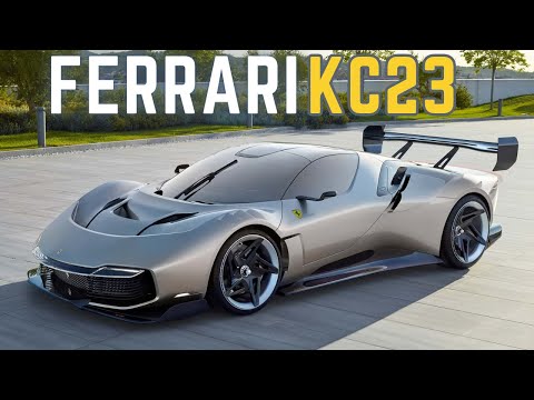 The Ferrari KC23 Debuts As A One-Off Street Legal 488 GT3 Evo With Butterfly Doors!