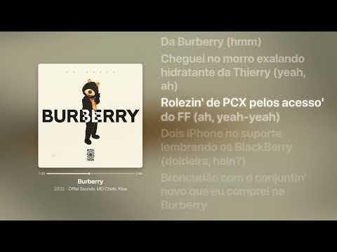 Offlei Sounds, Md Chefe, Kloe - Burberry | Letra da Música