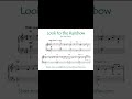 Look to the Rainbow [Short] (Easy Piano)