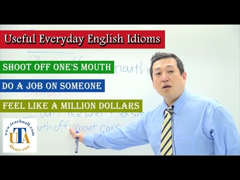 Learn useful everyday English Idioms with Thomas