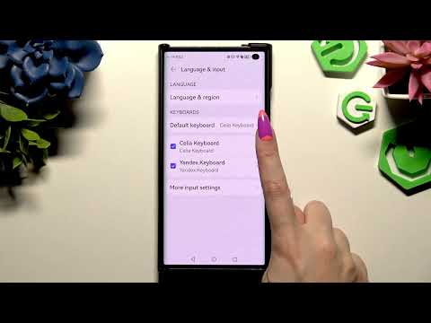 HUAWEI Mate Xs Enter – How to Find Text Correction Settings