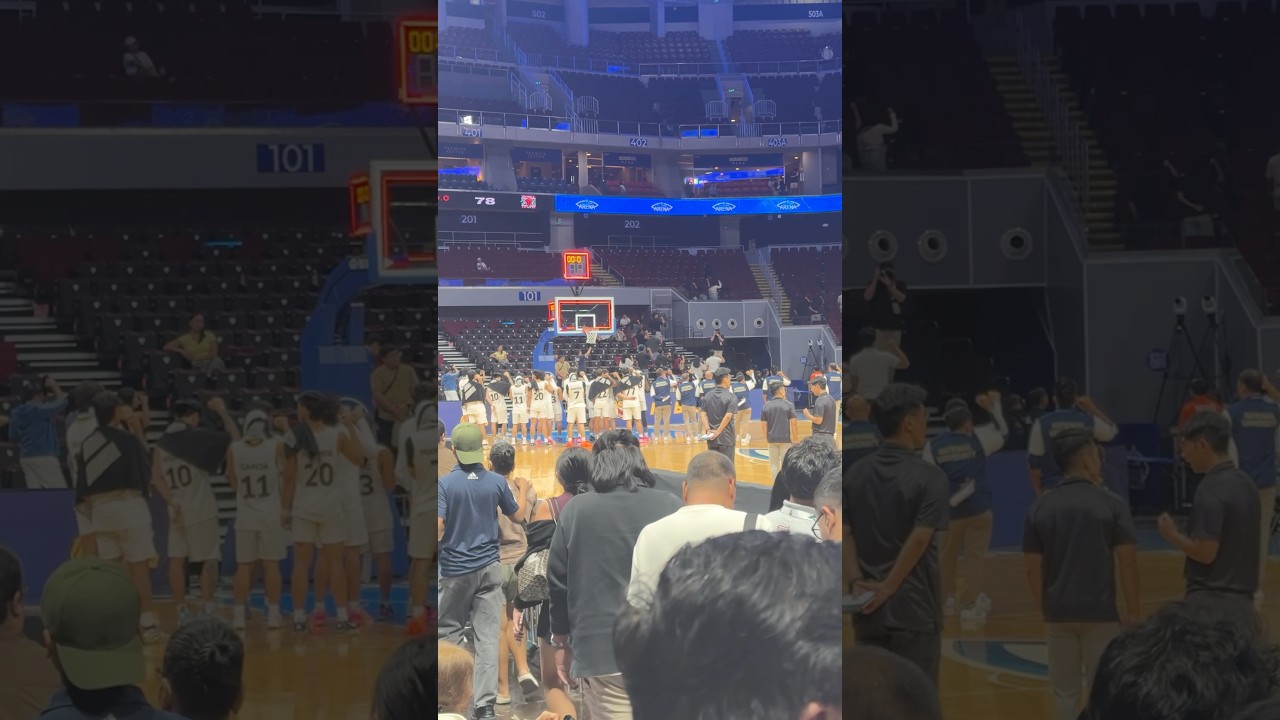 Hail Alma Mater: NU alma mater song after losing to UP , Oct. 22, 2025