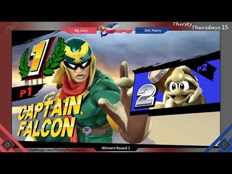 Big Juicy (Captain Falcon) vs  SHC Flurry (Dedede) - WR1