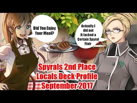 Spyrals 2nd Place Locals Report & Deck Profile For September 2017