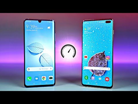 Huawei P30 Pro vs Samsung Galaxy S10 Plus - Speed Test!