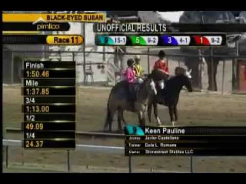 Pimlico 05/15/15 race 11 - The 91st Running of the Black-Eyed Susan Stakes - Grade II